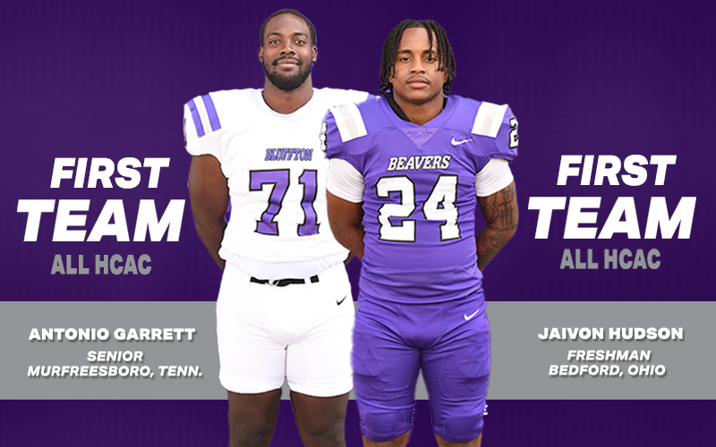 Hudson and Garrett earn First Team All-HCAC