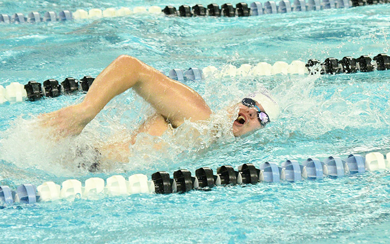 Beavers celebrate Senior Day at Lima Aquatic Center